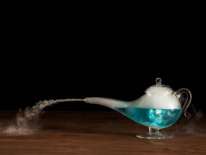 Unique Aladdin Magic Lamp Cocktail Glass. - Raise The Bar Lux  