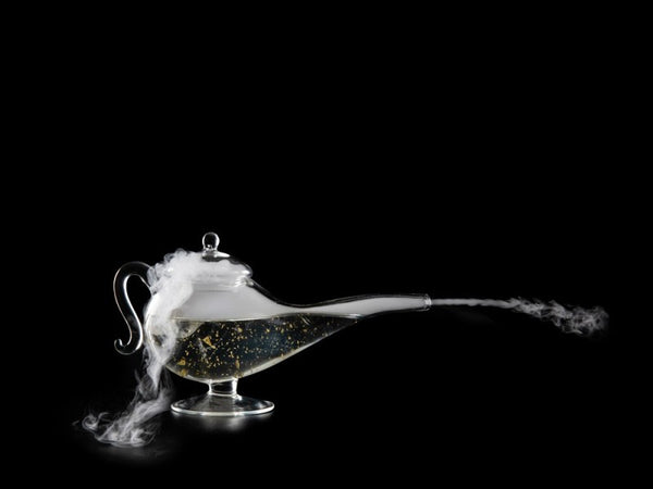 Unique Aladdin Magic Lamp Cocktail Glass. - Raise The Bar Lux  