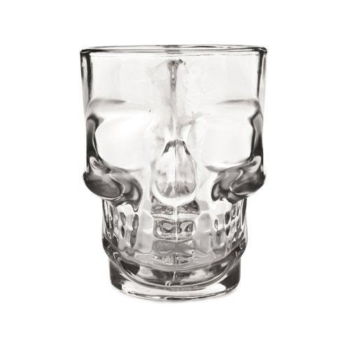 Skull Face Drinking Mug Skull Beer Stein Juice Water Drinking Glasses | One | 16 oz - Raise The Bar Lux  