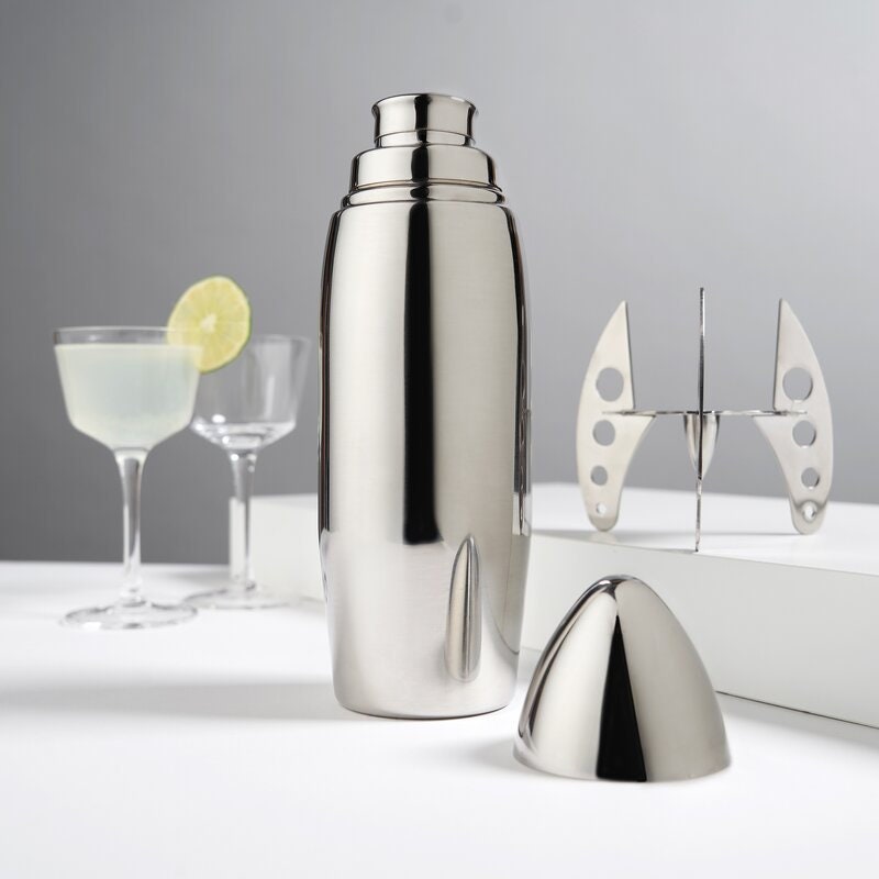 Retro Rocket Cocktail Shaker - Raise The Bar Lux  