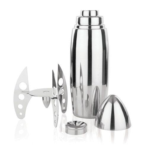 Retro Rocket Cocktail Shaker - Raise The Bar Lux  