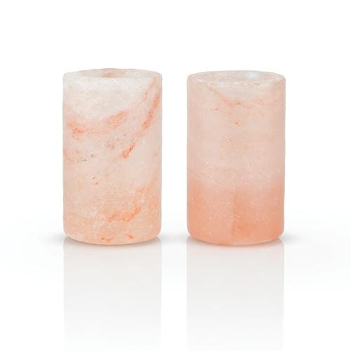 Natural Himalayan Salt Shot Glasses, Pink Salt Glasses - Tequila Shot Glasses. 3. 2 Oz (Set of 2) - Raise The Bar Lux  