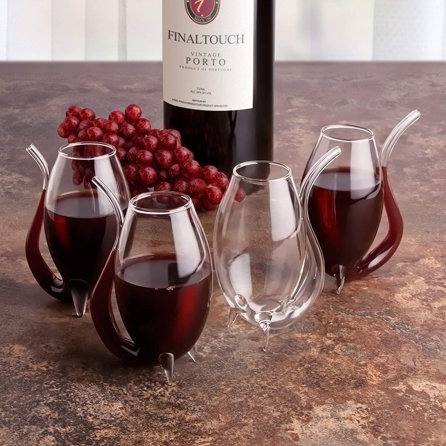Wine Savant Elegant, Port Wine Glasses Porto Sipper Glasses