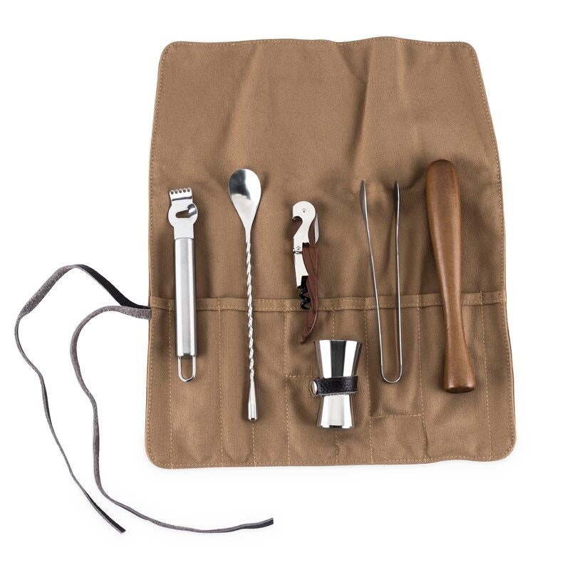 Canvas Bar Tools Barware Mixology Cocktail Gift Set - Raise The Bar Lux  