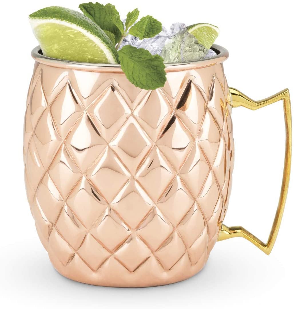 Copper Pineapple Mule. 16 oz - Raise The Bar Lux  