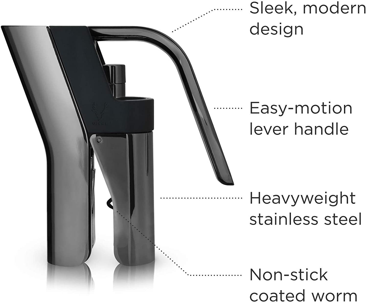 Heavyweight Lever Corkscrew - Raise The Bar Lux  