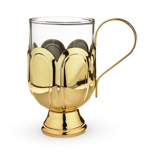Gold Mulled Wine Glass - Raise The Bar Lux  