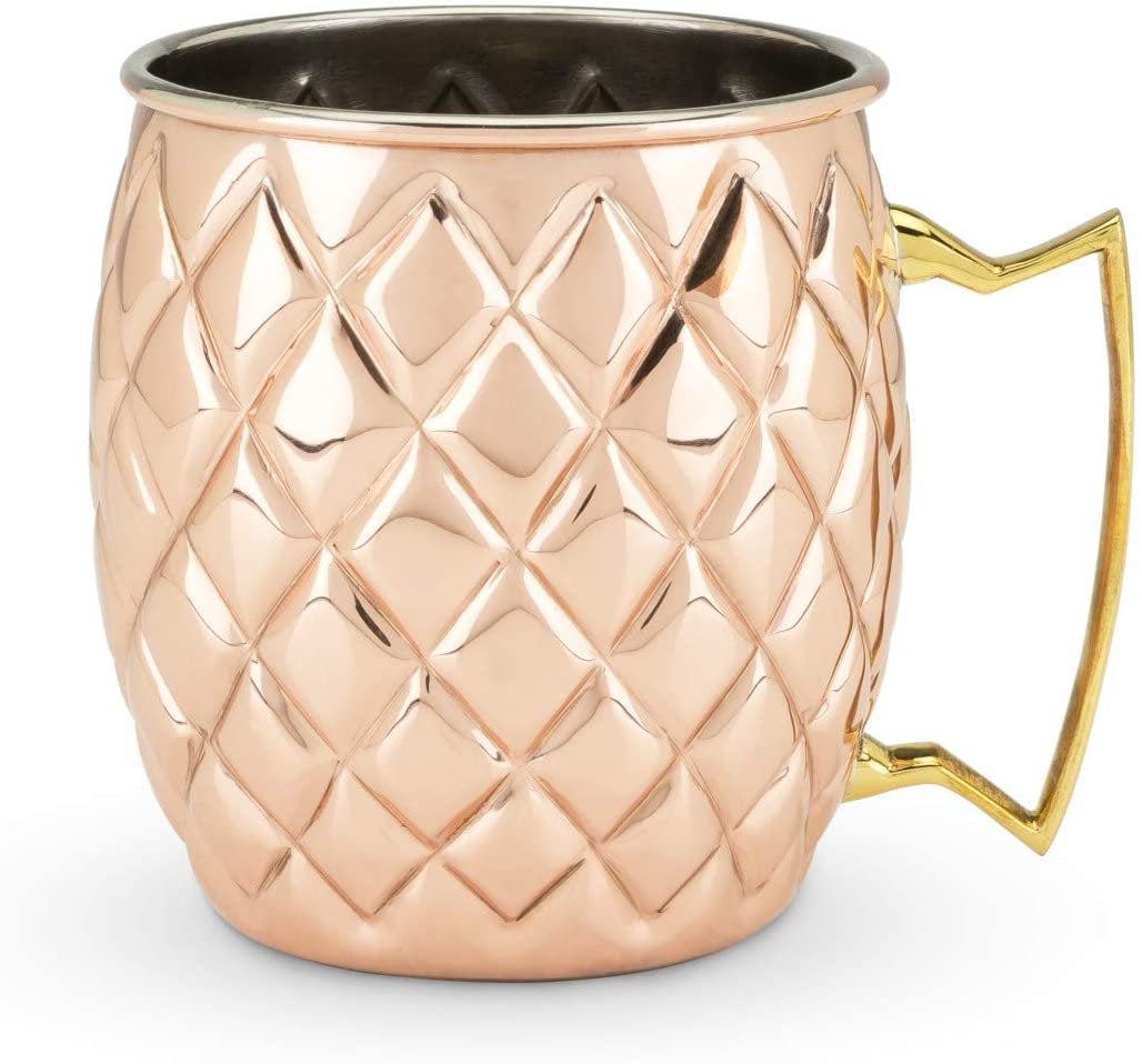 Copper Pineapple Mule. 16 oz - Raise The Bar Lux  