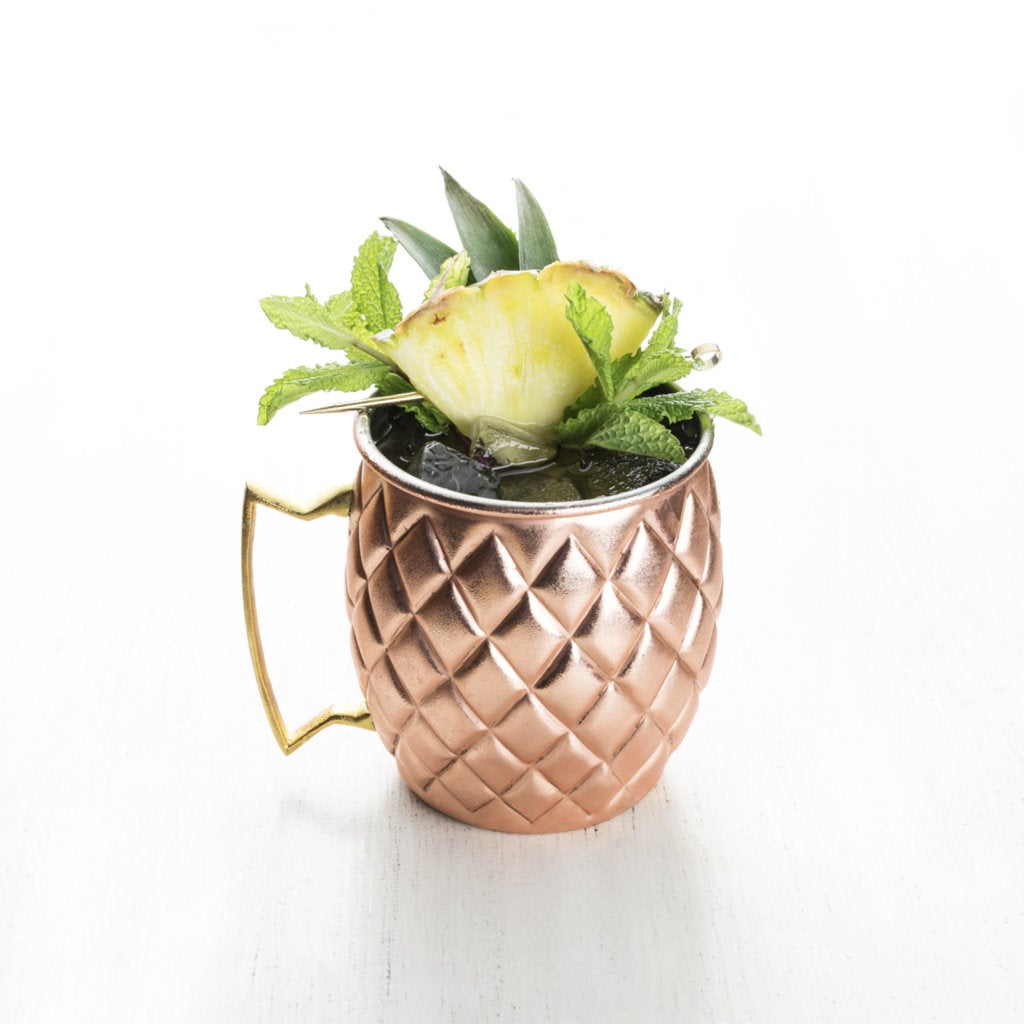 Copper Pineapple Mule. 16 oz - Raise The Bar Lux  