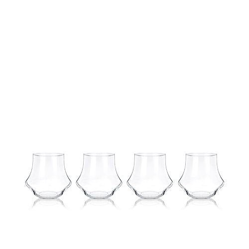 Whiskey Glasses, Set of 4 - Raise The Bar Lux  
