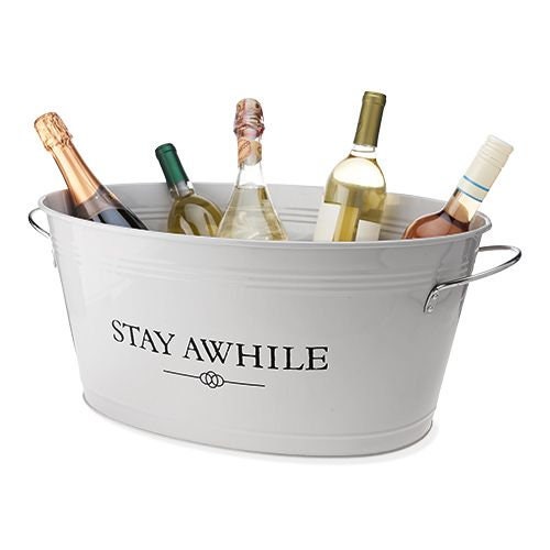 Stay Awhile Metal Drink Tub - Raise The Bar Lux  