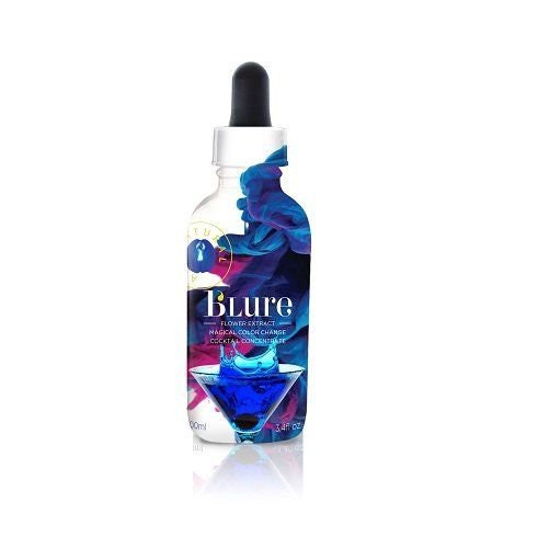 B'Lure bright blue butterfly pea flower extract - Raise The Bar Lux  