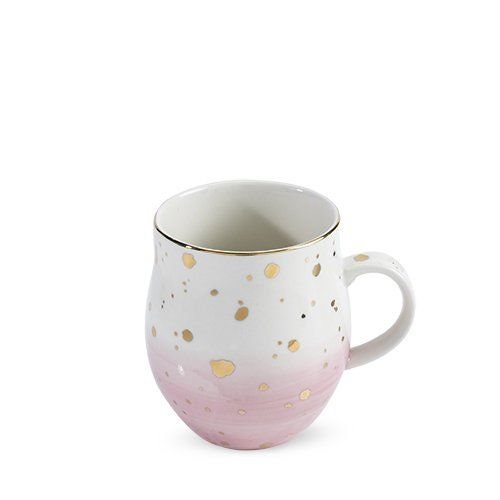 Pink Speckle Ceramic Mug - Raise The Bar Lux  