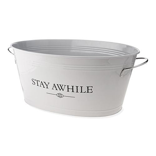 Stay Awhile Metal Drink Tub - Raise The Bar Lux  