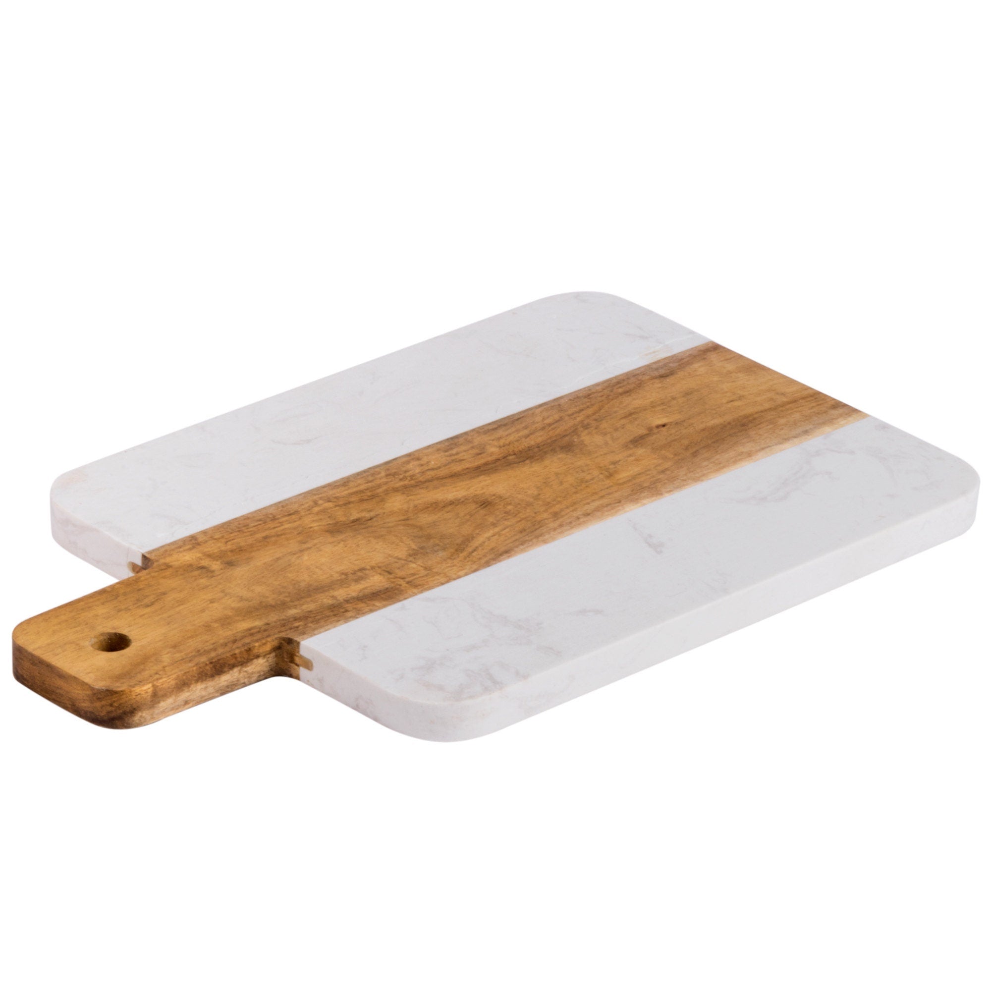 Marble and Acacia Wood Serving Board - Raise The Bar Lux  