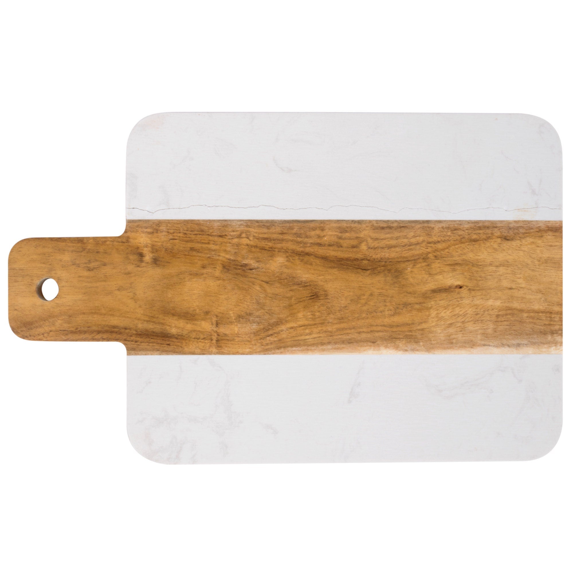 Marble and Acacia Wood Serving Board - Raise The Bar Lux  