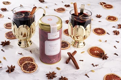 Mulling Spices Gift Tea Set. 3 Pcs - Raise The Bar Lux  