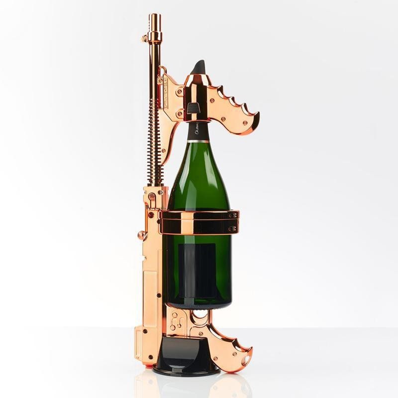 Metallic Champagne Gun - Raise The Bar Lux  