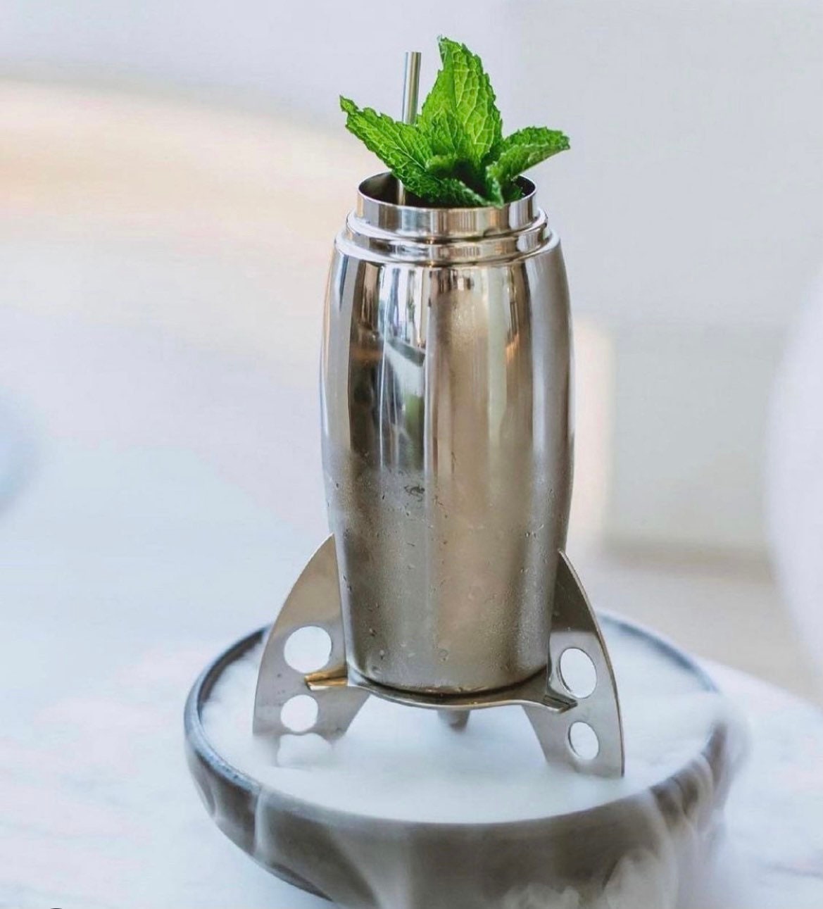 Retro Rocket Cocktail Shaker - Raise The Bar Lux  