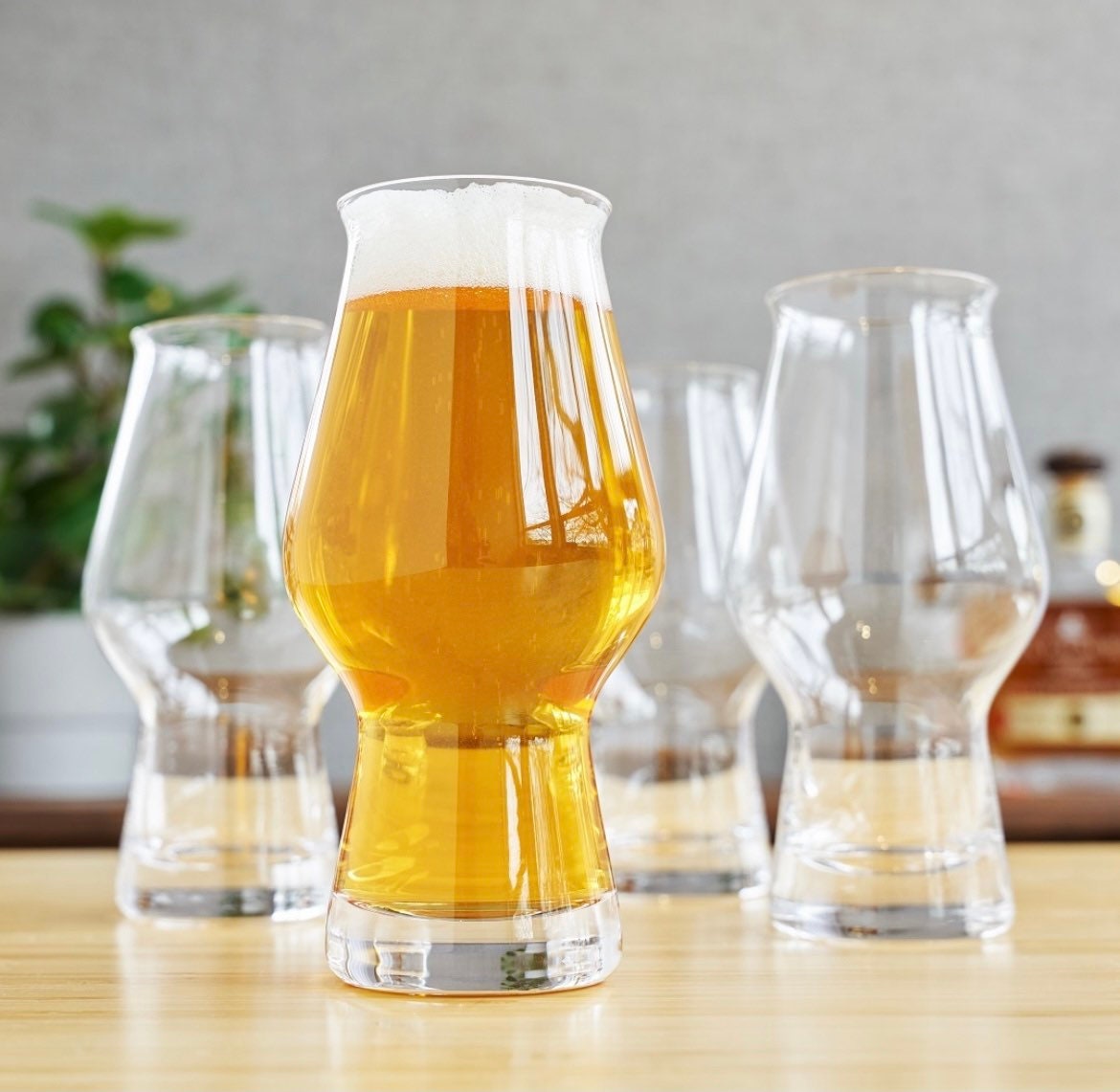 IPA Beer Glasses, Set of 4 - Raise The Bar Lux  