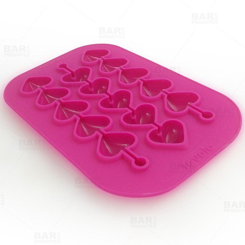 Heart Shaped Ice Cube, Chocolate, Jello DIY Mold Tray - Raise The Bar Lux  