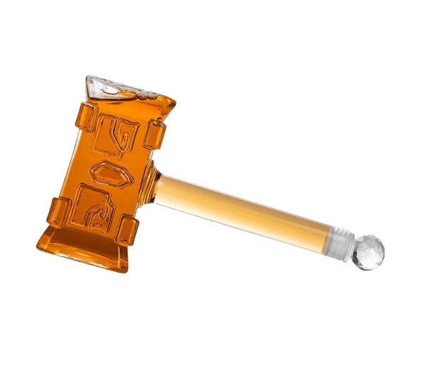 Thor Hammer Mjolnir Whiskey Decanter. 400 ML - Raise The Bar Lux  