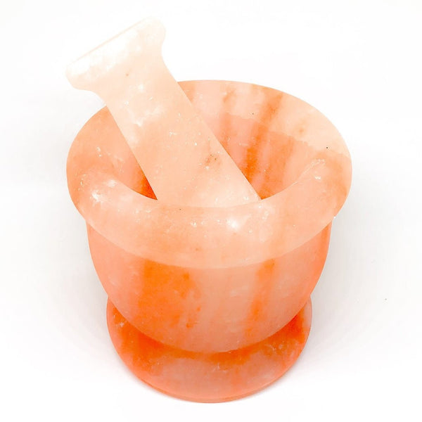 Himalayan Salt Mortar & Pestle - Raise The Bar Lux  