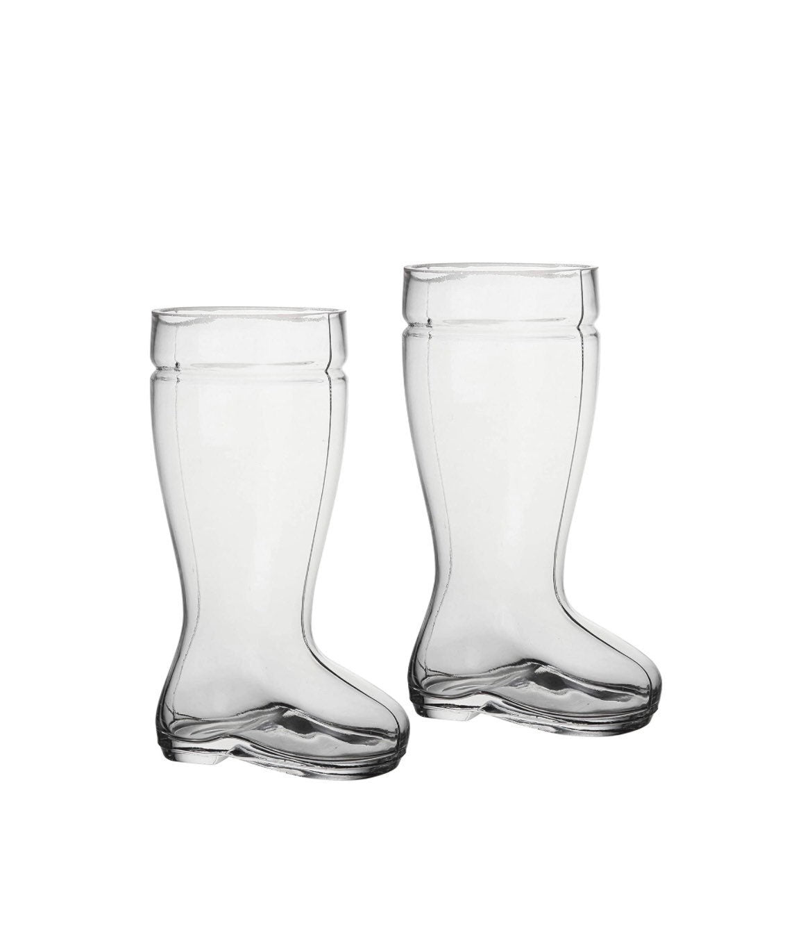 1.5 XL Liter Das Boot Style Beer Glasses. Large German Stein. Set of 2 - Raise The Bar Lux  