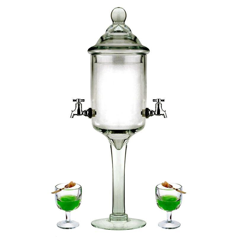 Absinthe Fountain With 2 Spouts. - Raise The Bar Lux  