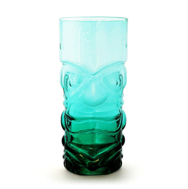 Blue Tropical Crystal Tiki Glasses (Set of 2) - Raise The Bar Lux  