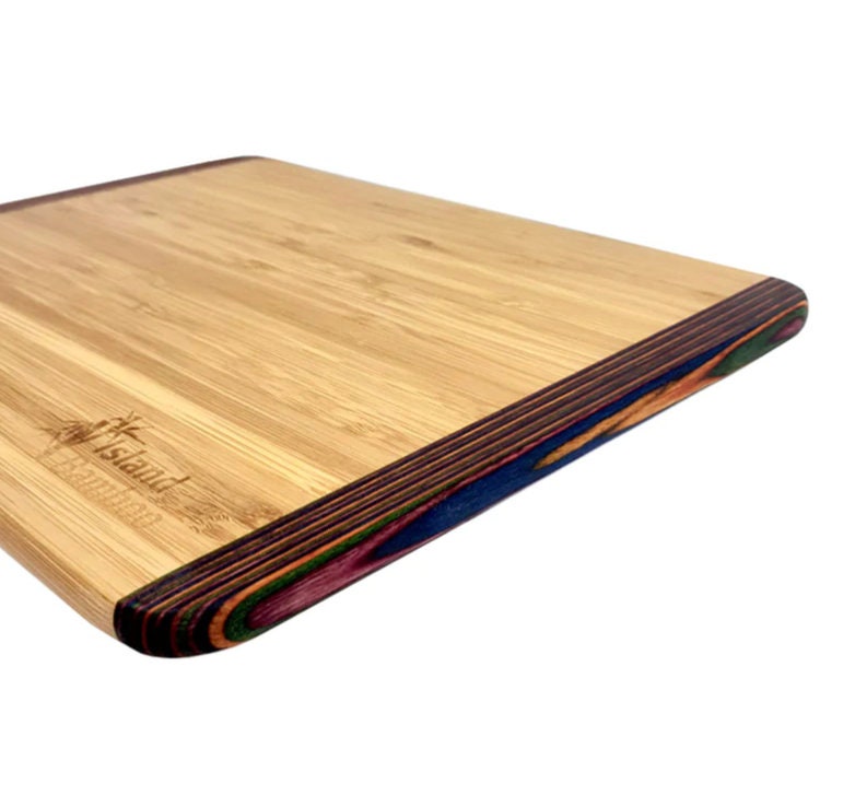Bamboo Rainbow Cutting Board - Raise The Bar Lux  