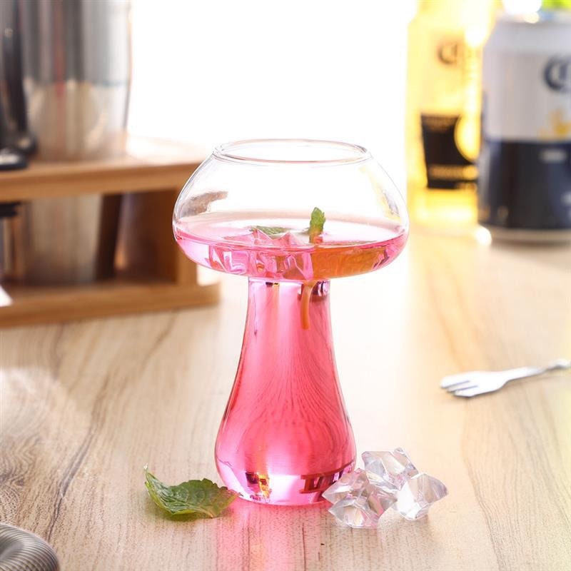 2 Mushroom Cocktail Glass. SET Of 2 - Raise The Bar Lux  