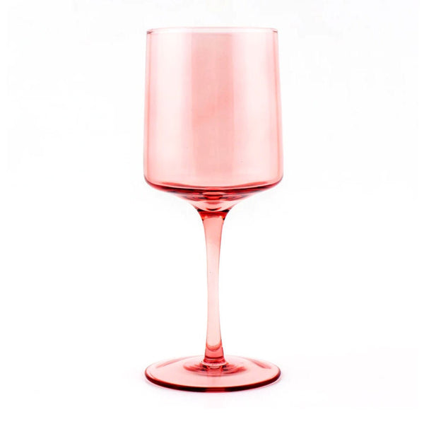 Blush Vintage Style Red Wine Glass. Set of 2 - Raise The Bar Lux  